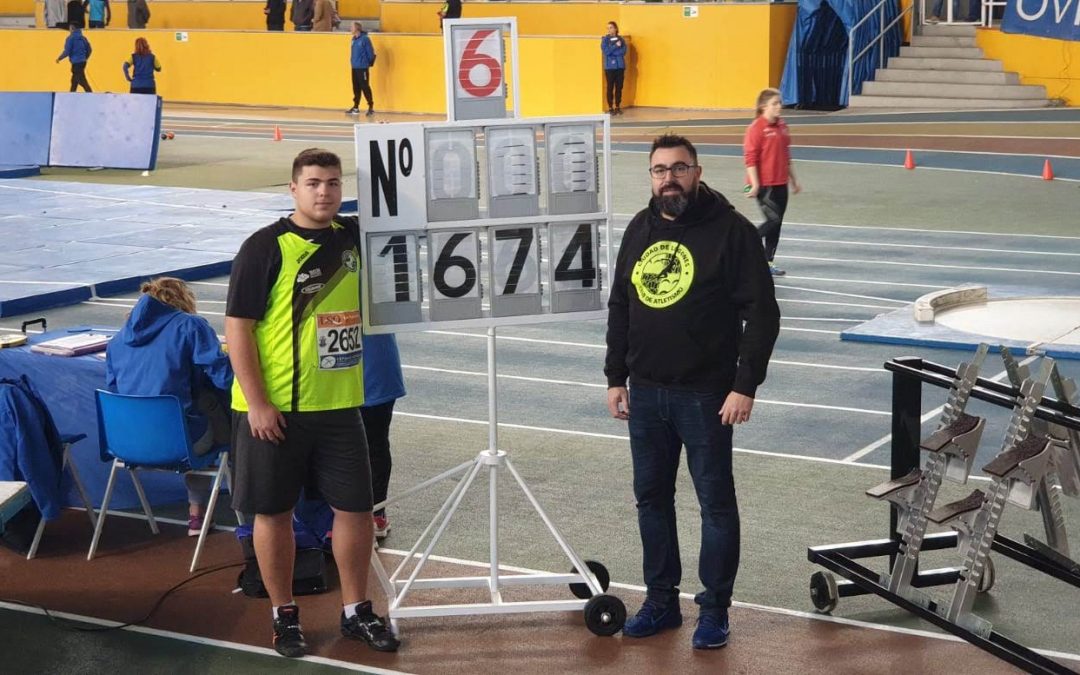 Resultados Campeonato de Asturias Absoluto de pista cubierta.